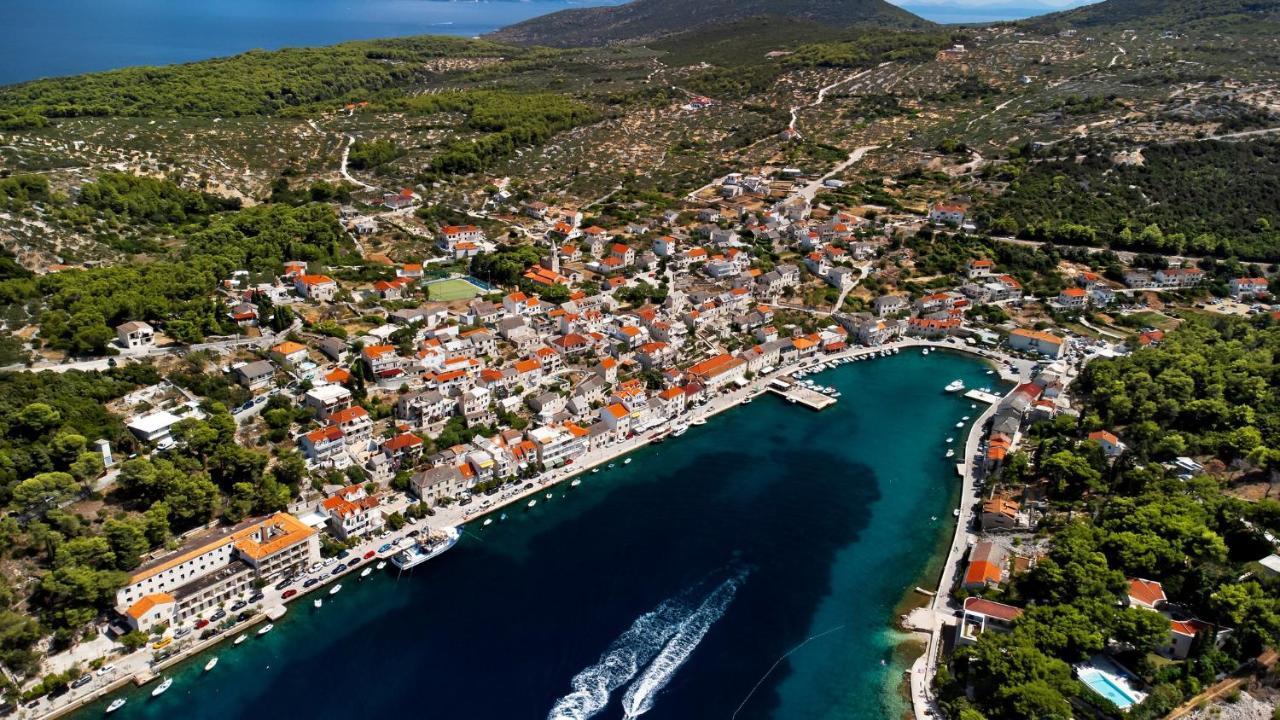 Apartmani Ada 1 Povlja  Buitenkant foto