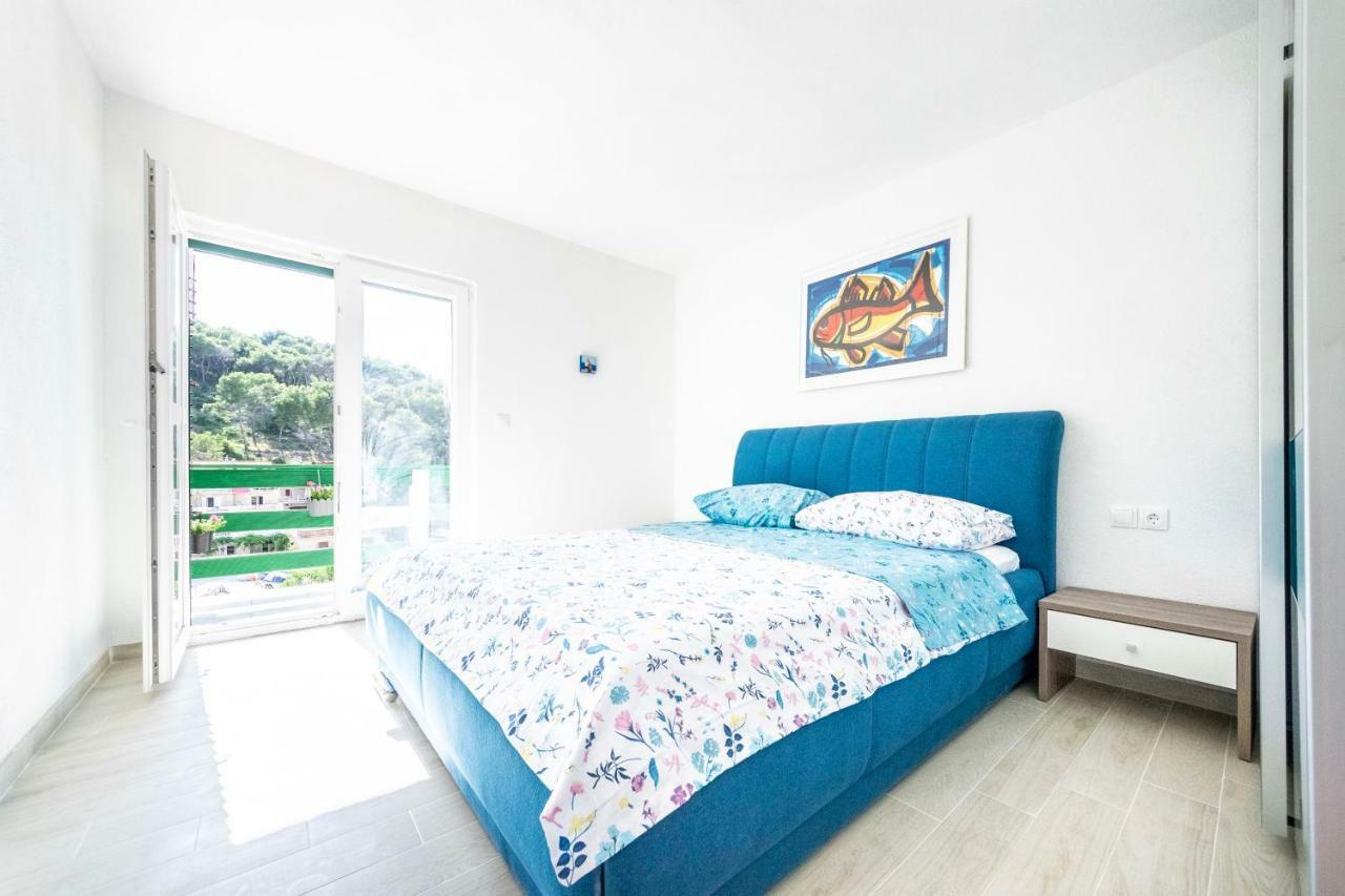 Apartmani Ada 1 Povlja  Buitenkant foto